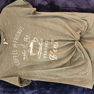 Coffee and Friends make the Perfect Blend Tee shirt